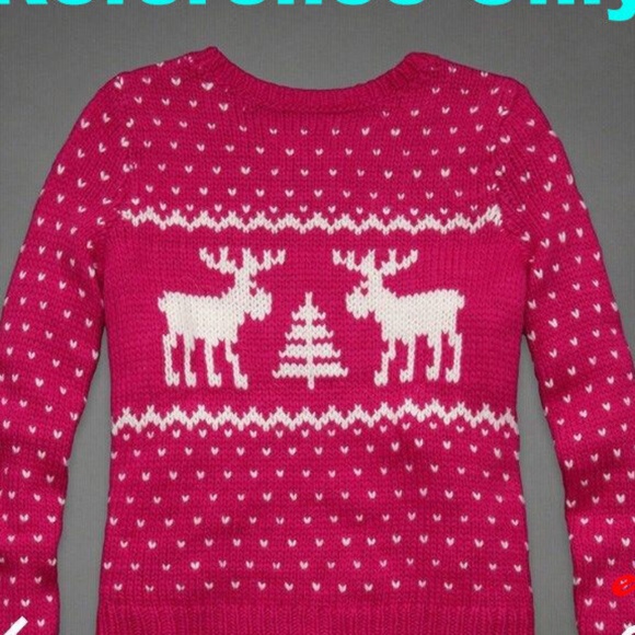 ABERCROMBIE & FITCH GEMMA SWEATER PINK WOMENS - size Small - Picture 3 of 6